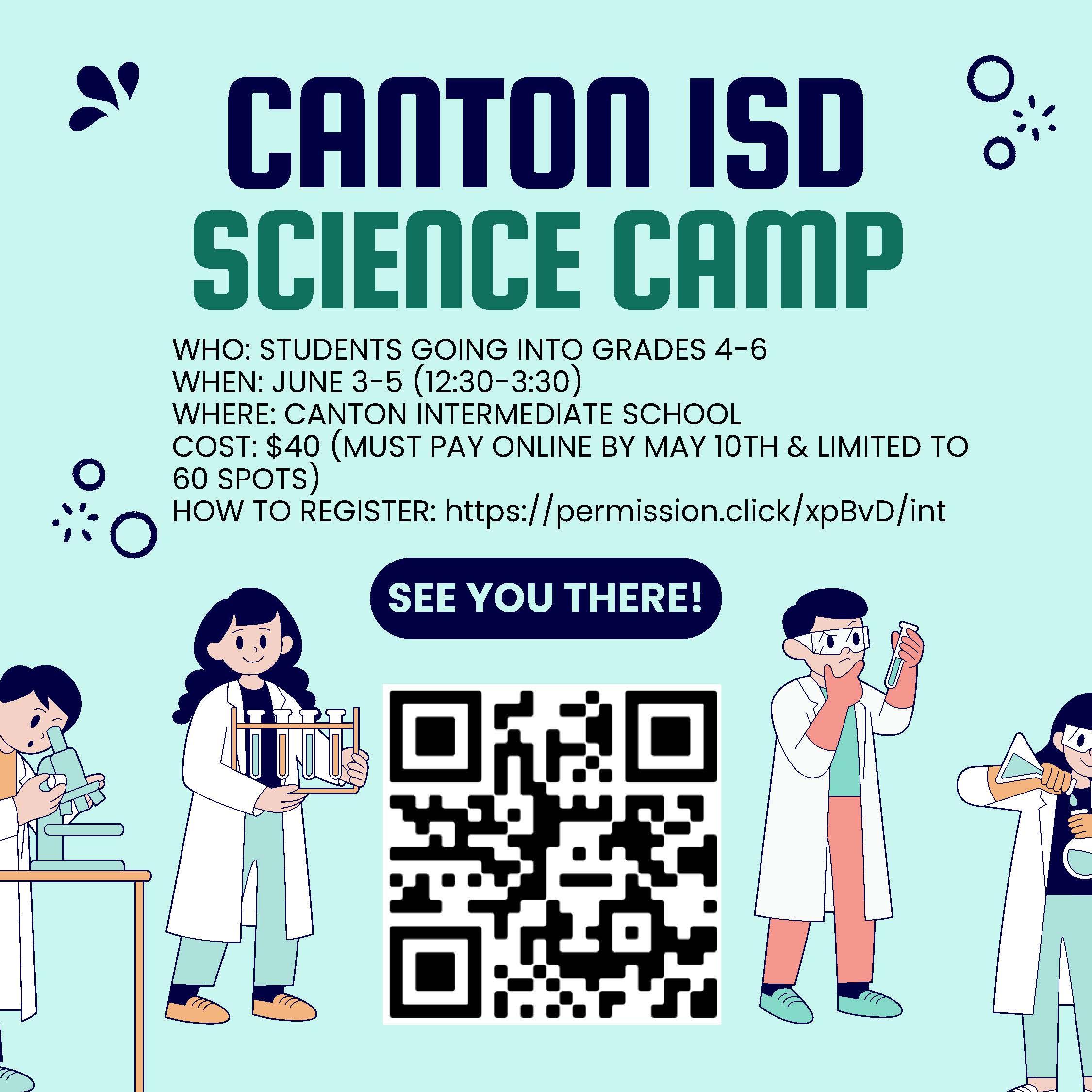 Canton ISD Science Camp